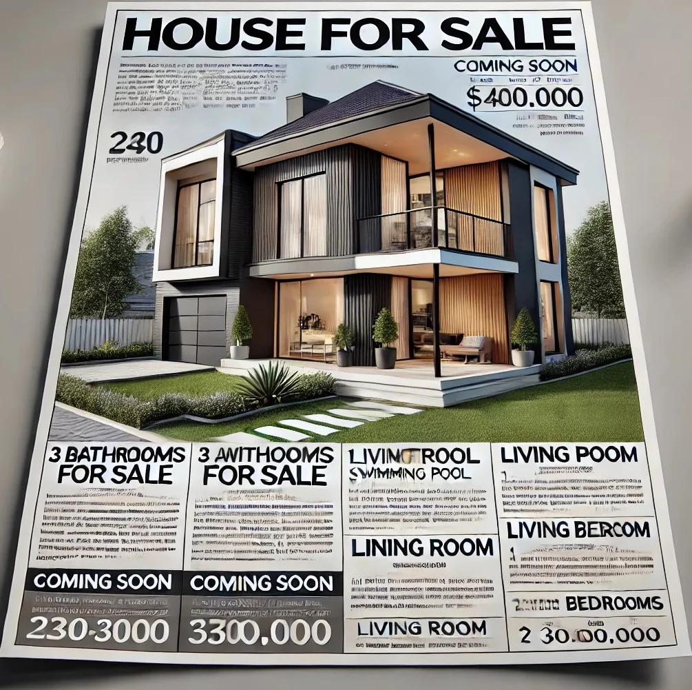 Property Ads in newspaper